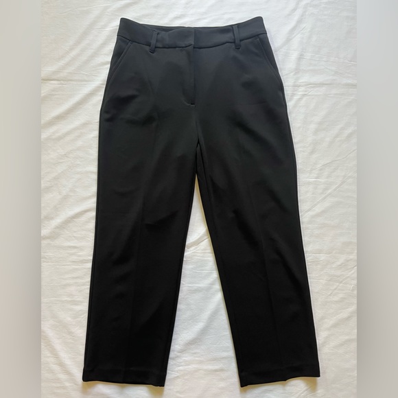 High-Rise Straight Leg Ankle Pant - Petite - Picture 3 of 7
